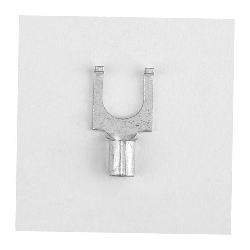 Jandorf 22-18 Ga. Uninsulated Wire Terminal Flange Silver 5 pk