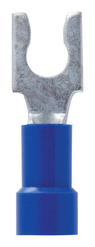Jandorf 16-14 Ga. Insulated Wire Spade Terminal Blue 5 pk