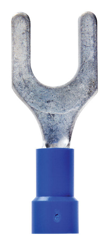 Jandorf 16-14 Ga. Insulated Wire Spade Terminal Blue 5 pk