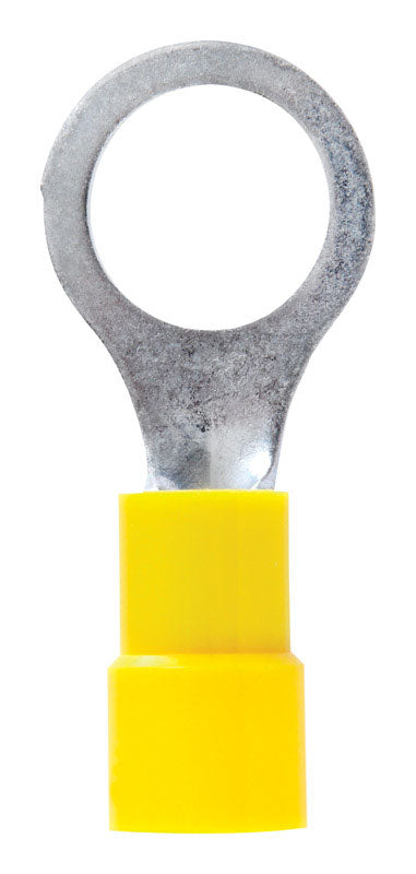 Jandorf 12-10 Ga. Insulated Wire Ring Terminal Yellow 5 pk