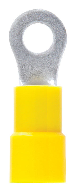 Jandorf 12-10 Ga. Insulated Wire Ring Terminal Yellow 5 pk