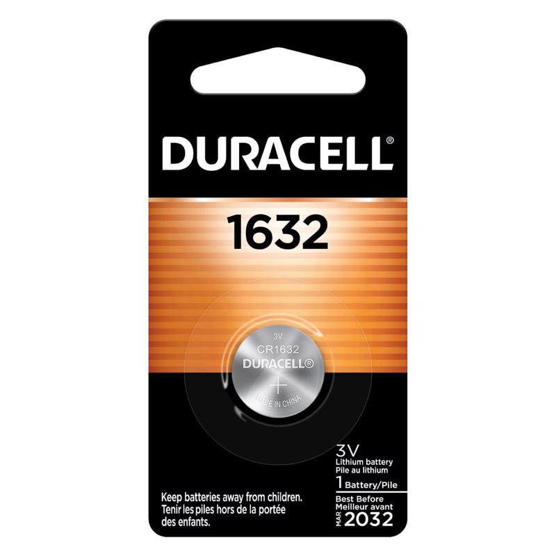 Duracell Lithium Coin 1632 3 V 137 mAh Medical Battery 1 pk (Pack of 6)