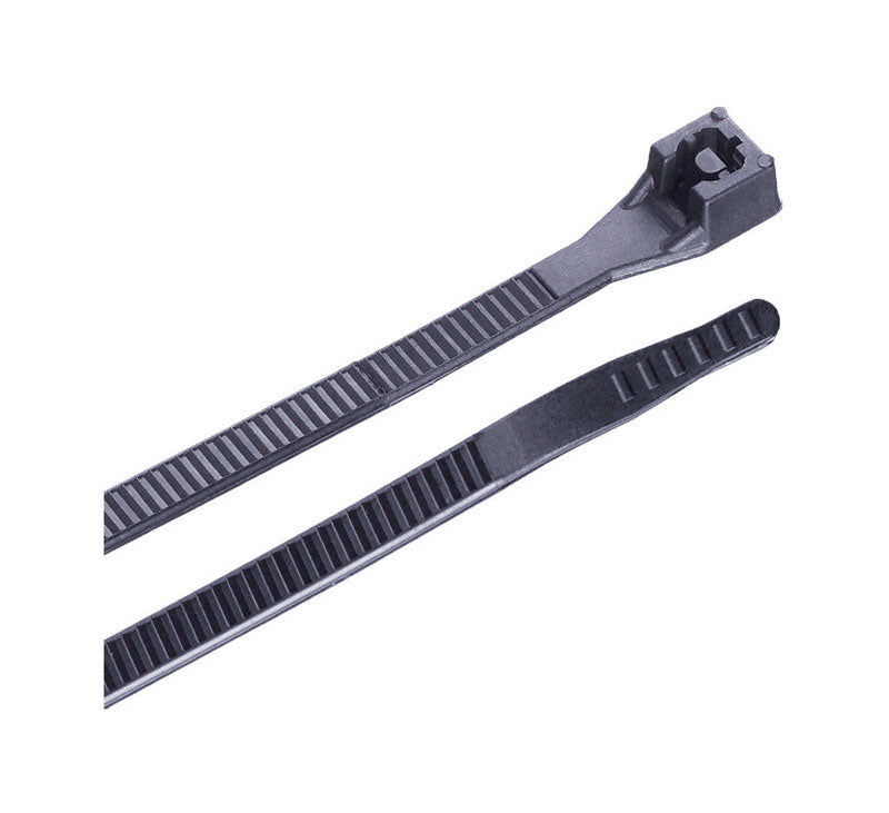 Gardner Bender Bridas negras de 11 pulg. Paq. de 100