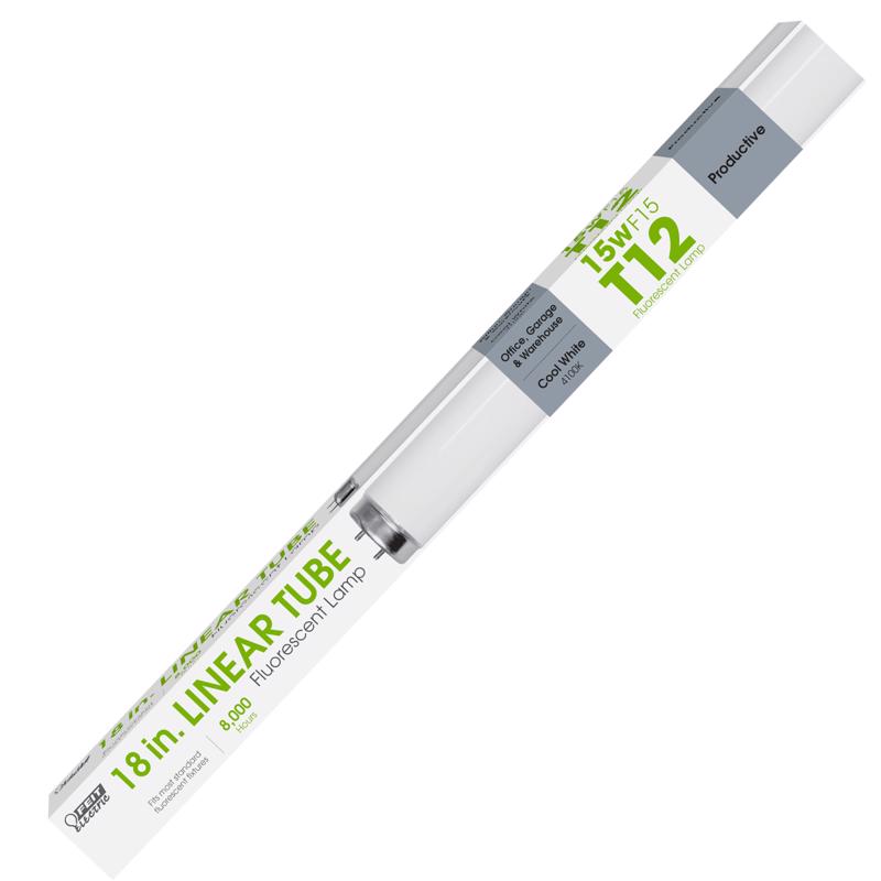 Feit Legacy Bulbs 15 W T12 1.5 in. D X 17.4 in. L Fluorescent Bulb Cool White Linear 4100 K 1 pk (Pack of 6)