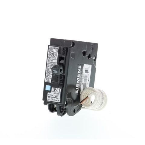 Siemens 20 amps Dual Function Single Pole Circuit Breaker