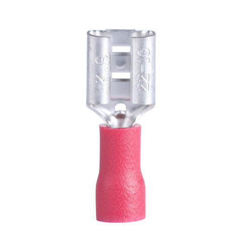 Gardner Bender 22-16 AWG Insulated Wire Female Disconnect Red 21 pk