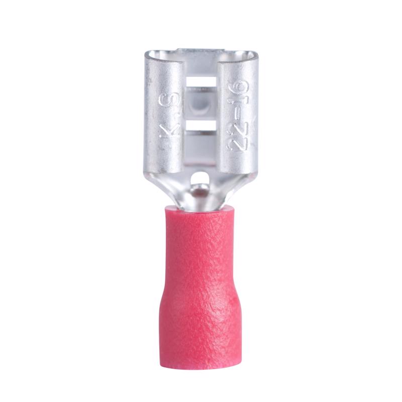 Gardner Bender 22-16 AWG Insulated Wire Female Disconnect Red 21 pk