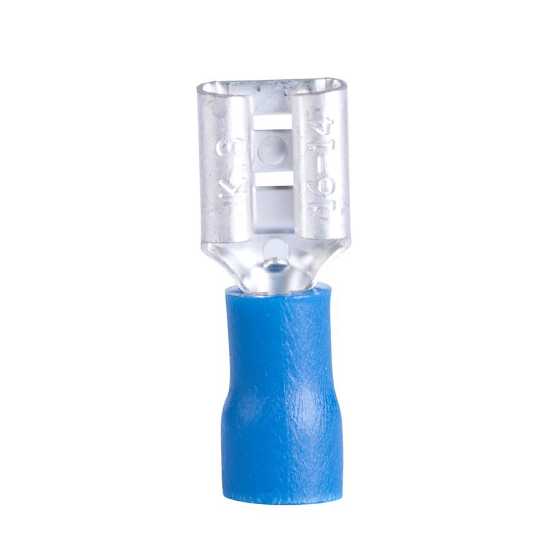 Gardner Bender 16-14 Ga. Insulated Wire Female Disconnect Blue 20 pk