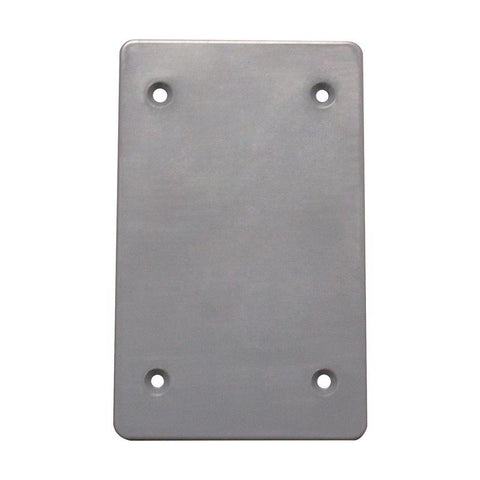 Sigma Engineered Solutions Rectangle Plastic 1 gang 4.63 in. H X 2.87 in. W Flat Box Cover