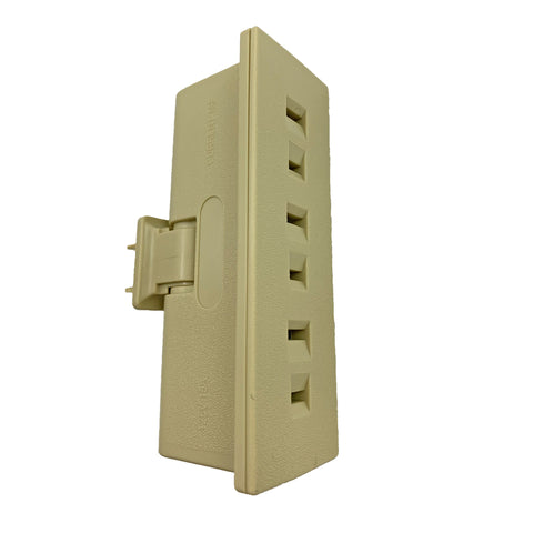 Projex Polarized 3 outlets Swivel Tap Adapter 1 pk (Pack of 5)