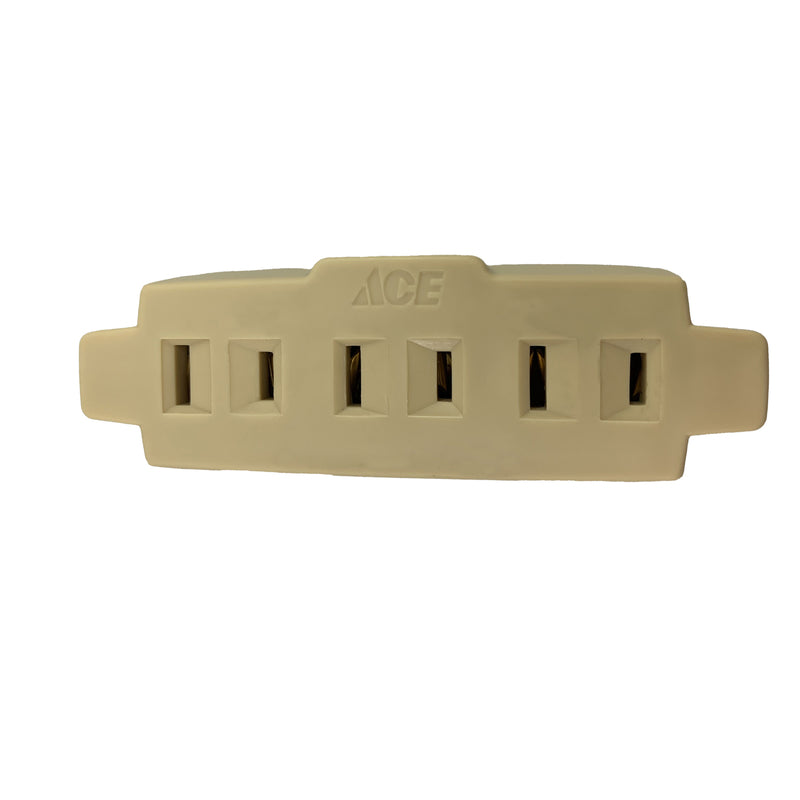 Projex Polarized 3 outlets Adapter 1 pk (Pack of 10)