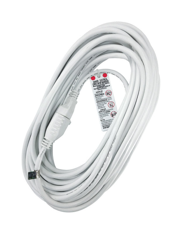 Projex Outdoor 50 ft. L White Extension Cord 16/3 SJTW