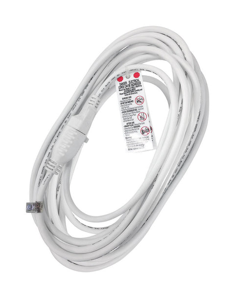 Projex Outdoor 25 ft. L White Extension Cord 16/3 SJTW