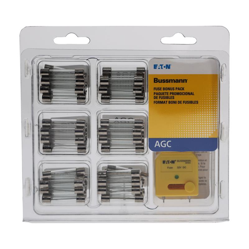 Bussmann 5, 10, 15, 20, 25, 30 amps Fast Acting Glass Fuse 61 pk