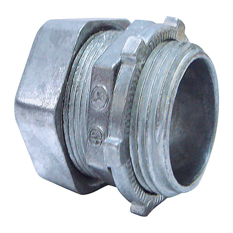 Sigma Engineered Solutions ProConnex 3/4 in. D Die-Cast Zinc Compression Connector For EMT 5 pk (Pack of 5)