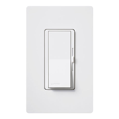 Lutron Diva White 300 W Tap Dimmer Switch 1 pk (Pack of 3)