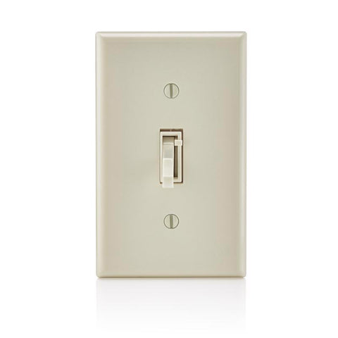 Leviton Light Almond 150 W Toggle Dimmer Switch 1 pk