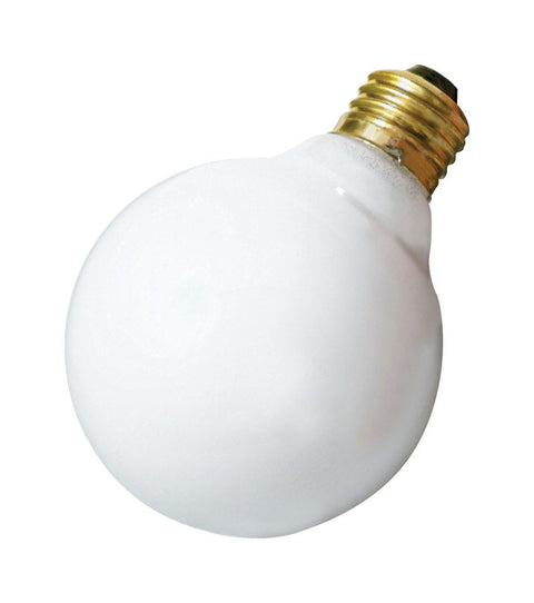 Satco 25 W G25 Decorative Incandescent Bulb E26 (Medium) Soft White 1 pk (Pack of 6)