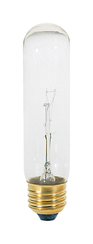 Satco 40 W T10 Tubular Incandescent Bulb E26 (Medium) Soft White 1 pk (Pack of 10)