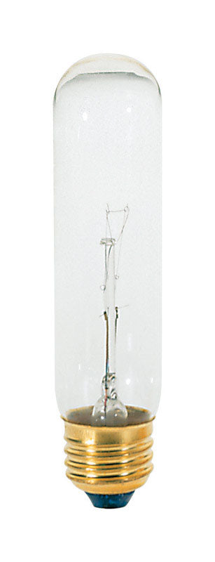 Satco 25 W T10 Tubular Incandescent Bulb E26 (Medium) Soft White 1 pk (Pack of 10)