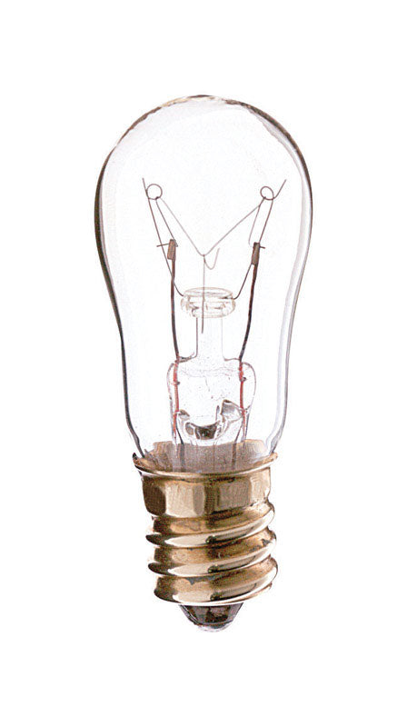 Satco 6 W S6 Specialty Incandescent Bulb E12 (Candelabra) Soft White 2 pk (Pack of 12)