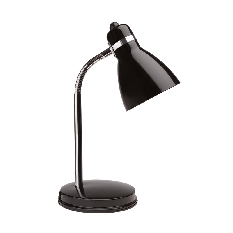 Lámpara de escritorio Oxford de 13 pulgadas en color negro de Newhouse Lighting
