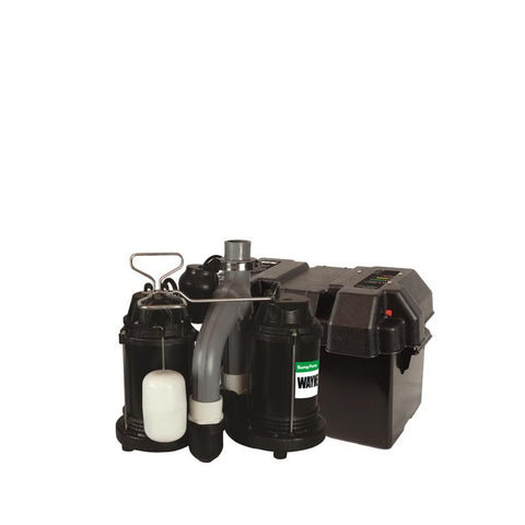 Wayne 1/2 HP 5,100 gph Cast Iron Vertical Float Switch AC Sump Pump 8 ft.