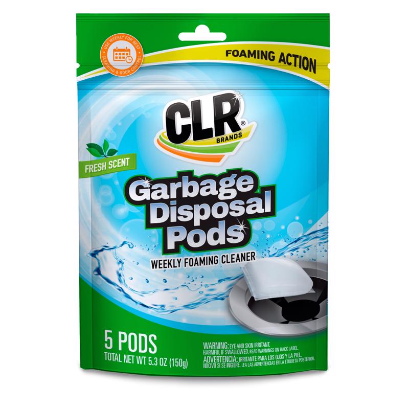 CLR Brands Fresh Scent Garbage Disposal Cleaner 5 ct Tablets (Pack of 6)