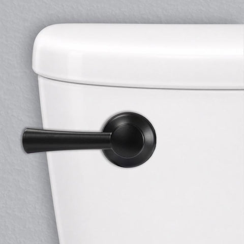 Korky StrongARM, Simple Style Flush Handle Black Matte Metal For Universal