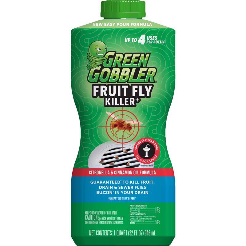Green Gobbler Liquid Fruit Fly Killer 32 fl. oz. (Pack of 6)
