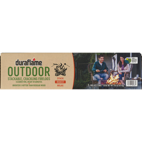 Duraflame Outdoor Firelogs 3 pk