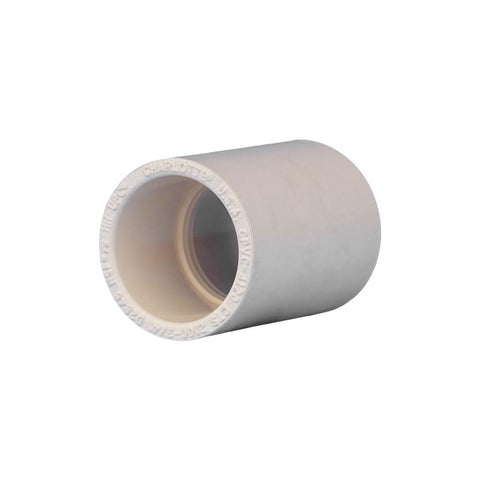 Charlotte Pipe FlowGuard 3/4 in. Socket X 3/4 in. D Socket CPVC Coupling 1 pk (Pack of 25)