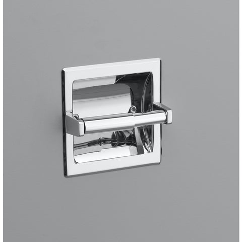 Oakbrook Collection Chrome Recessed Toilet Paper Holder