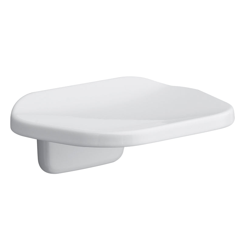 Jabonera de zinc fundido blanco brillante Colección Oakbrook
