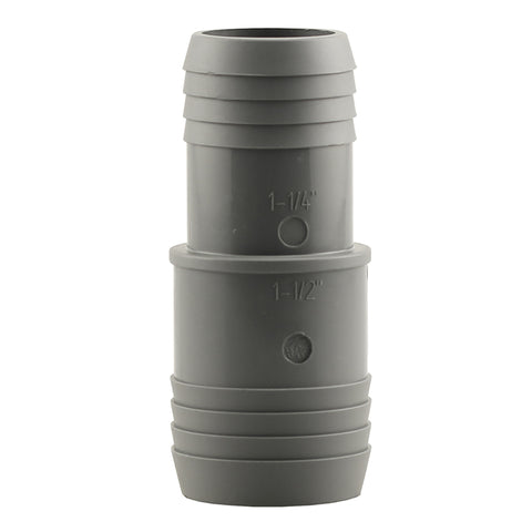 Boshart Industries 1-1/2 in. Insert in. X 1-1/4 in. D Insert Polypropylene Reducing Coupling 1 pk