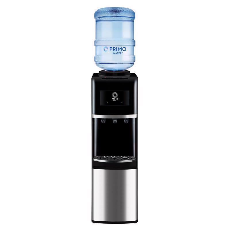 Primo Water Pro 3-5 gal Black Water Dispenser Stainless Steel