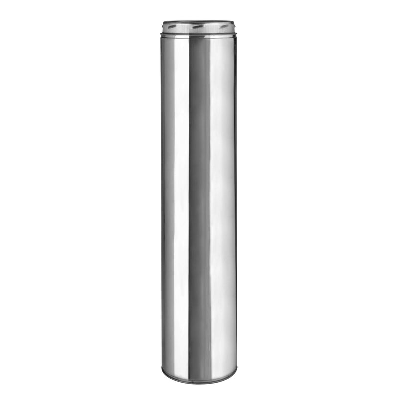 Tubo de chimenea de acero inoxidable Selkirk de 8 pulg. de diámetro x 24 pulg. de largo