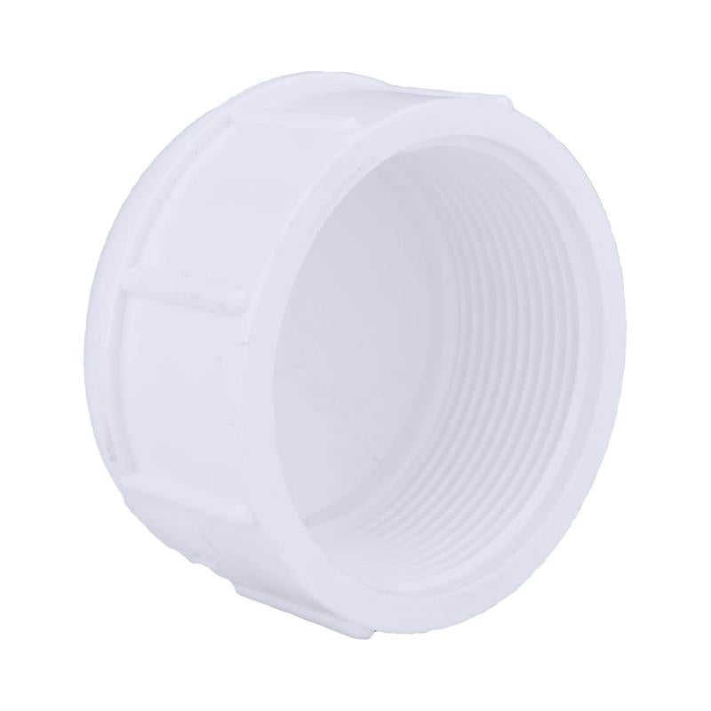 Charlotte Pipe Schedule 40 3 in. FPT PVC Cap 1 pk