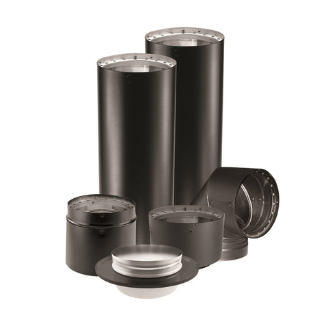 DuraVent DVL 6 in. D X 60 in. L Aluminum/Galvanized Steel Double Wall Stove Pipe Kit