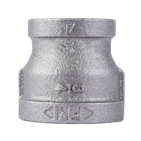 STZ Industries 3/4 in. FIP each X 1/2 in. D FIP Black Malleable Iron Coupling (Pack of 5)