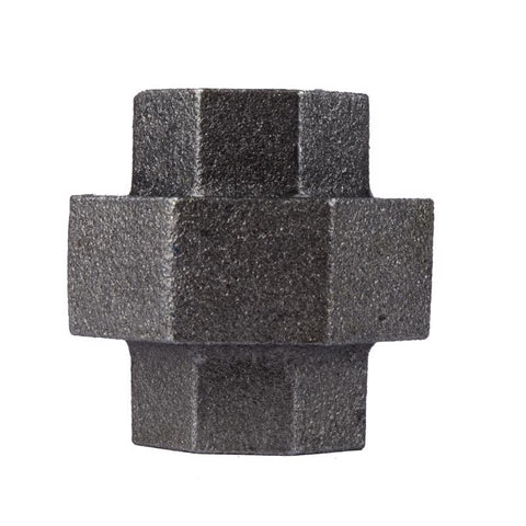 STZ Industries 3/4 in. FIP each X 3/4 in. D FIP Black Malleable Iron Union (Pack of 5)
