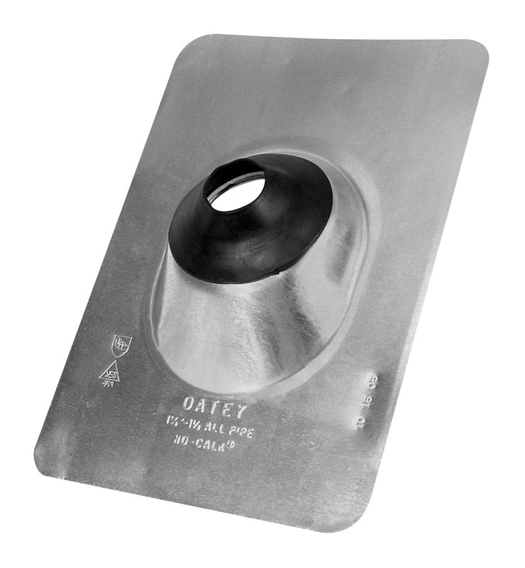 Oatey No-Calk 9 in. W X 12-1/2 in. L Aluminum Roof Flashing Silver (Pack of 6)