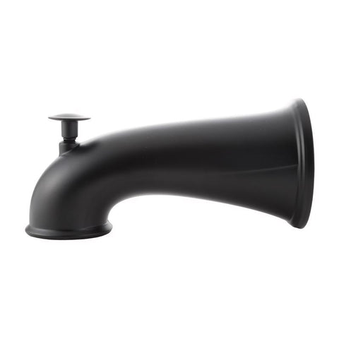 Danco Tub Spout For Universal 6.0 in. L X 3.07 in. W X 3.07 in. H Black Metal 1 pc