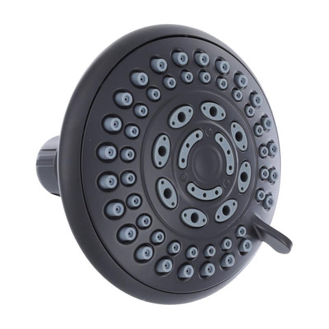 Danco Matte Black ABS 5 settings Showerhead 1.8 gpm