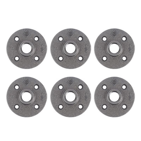 STZ Industries Pipe Decor Iron Flange 1/2 in.