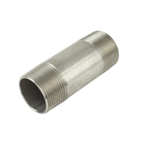 BK Products Proline 3/4 in. MIP in. X 3/4 in. D MIP Stainless Steel 3 in. L Nipple