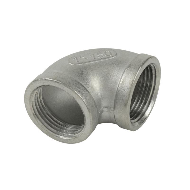 B&K Proline 1-1/4 in. FIP X 1-1/4 in. D FIP Stainless Steel 90 Degree Elbow