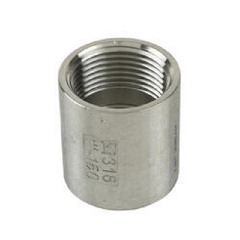 B&K Proline 1/2 in. FIP X 1/2 in. D FIP Stainless Steel Coupling
