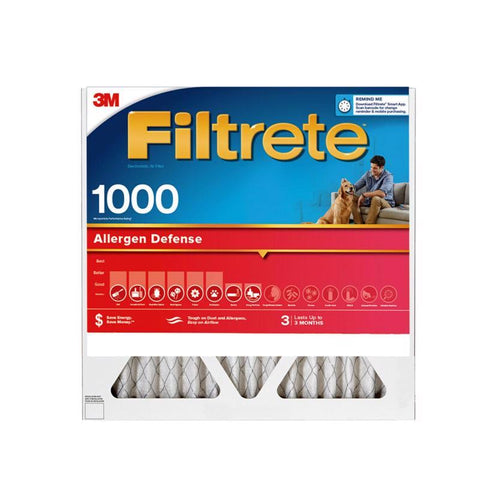 Filtrete 14 in. W X 14 in. H X 1 in. 1000 MPR Pleated Allergen Air Filter 1 pk (Pack of 4)