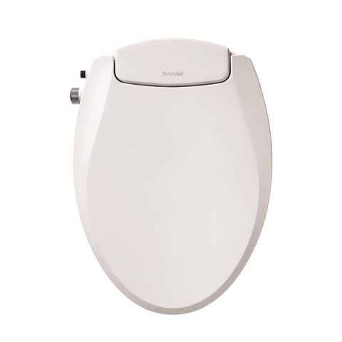 Brondell Swash Ecoseat 0 gal White Elongated Bidet Toilet Seat